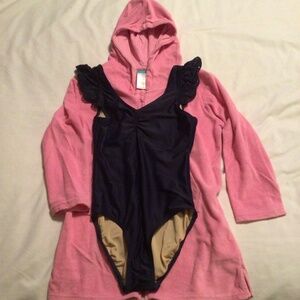 Lily & Dan swimsuit coverup, Old Navy swimsuit